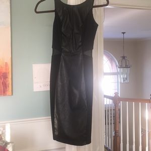 Black Leather Dress